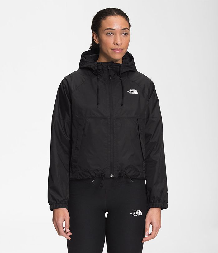 Chubasquero The North Face Mujer Negras Antora Sudadera Con Capucha 95863TALC